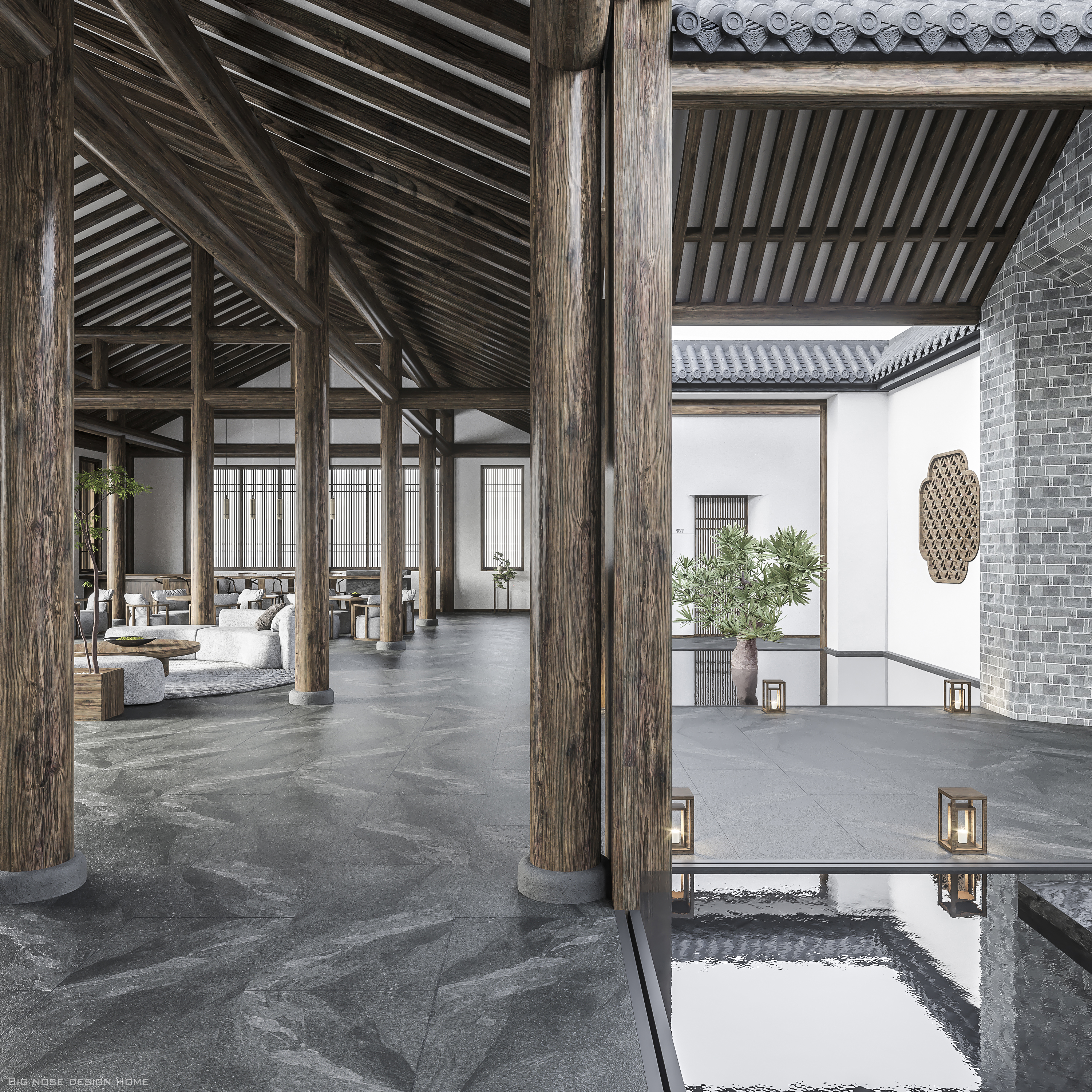 民宿改造设计（Hotel design）_新旧文化触碰出的中国新生活情境-12