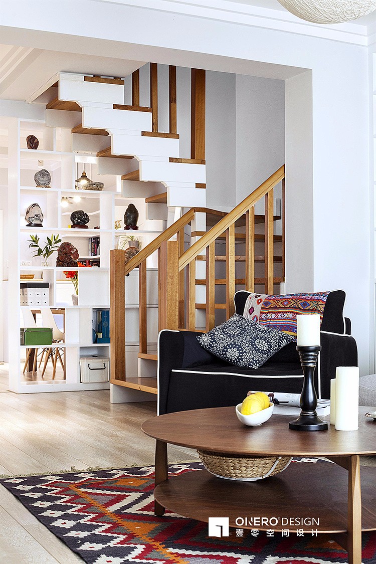 栖居——四居室北欧日式混搭风  壹零空间设计-6