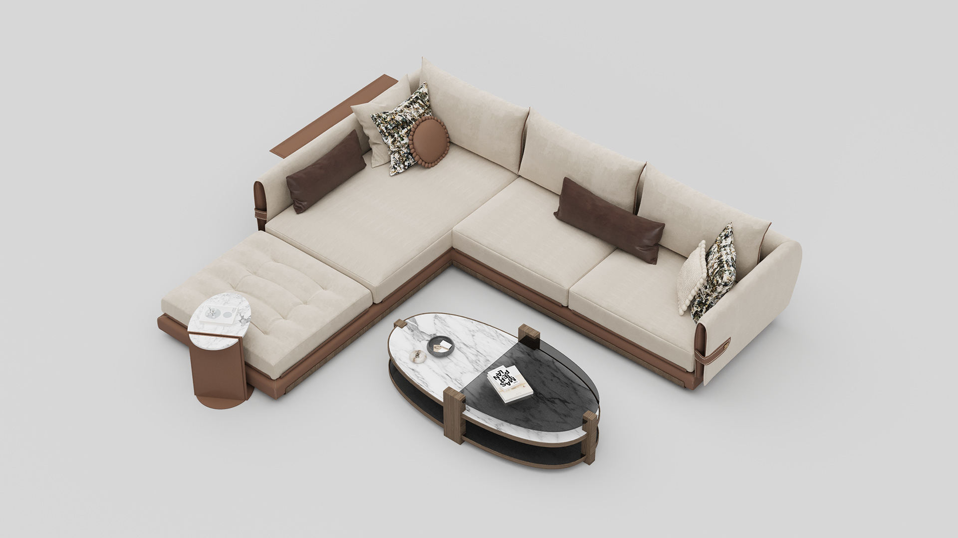 Almo客厅套装设计项目丨Cazaletti家具公司-32