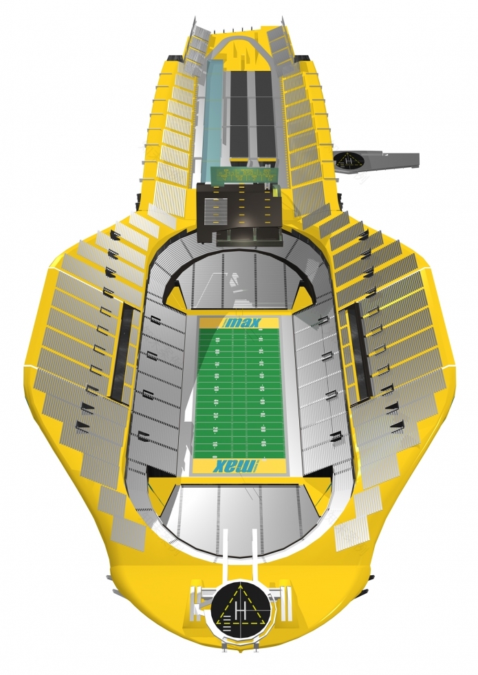 “Bigfoot”洛杉矶足球场丨美国洛杉矶丨heneghan peng architects-13