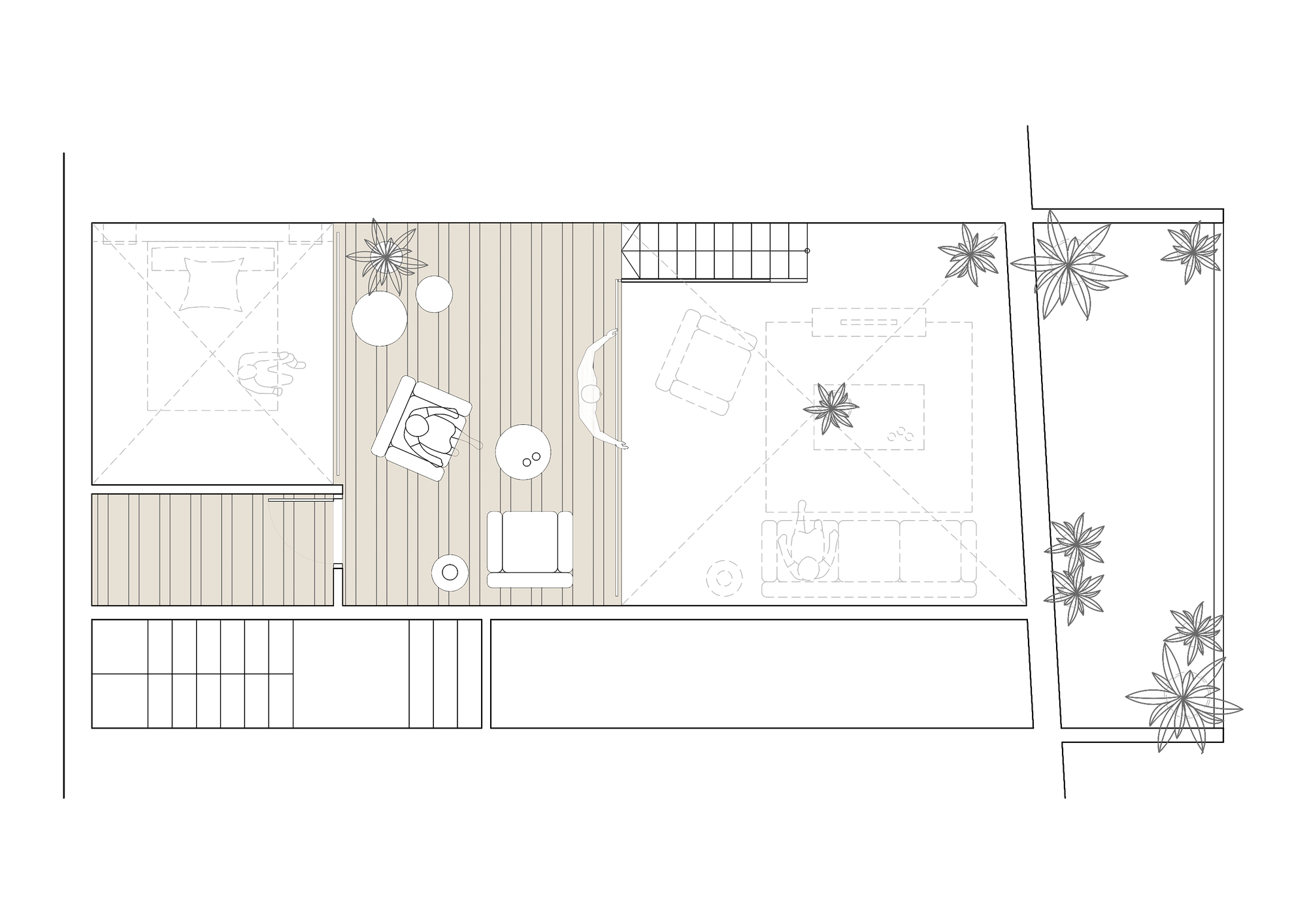 巴塞罗那海洋之畔的白色轻盈阁楼公寓-4