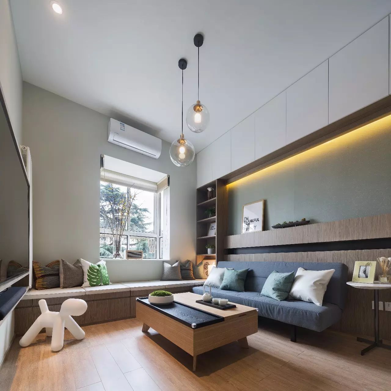 《WOW 新家》上海老公房改造，层高 3.25 米的空间魔法-0