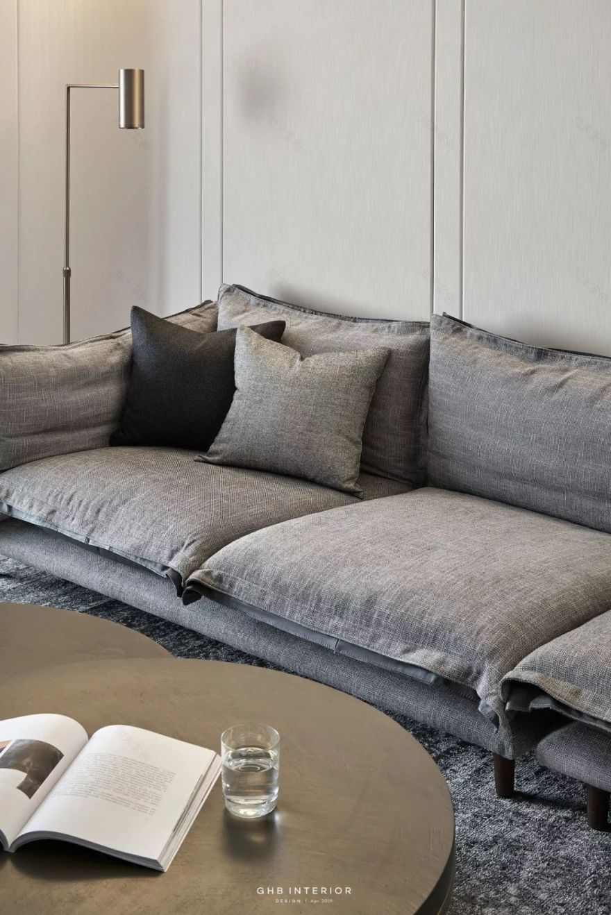 现代简约中的精致奢华——江阴五矿黄山湖壹号 192㎡私宅设计-48