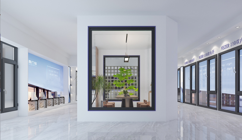 维哲系统门窗展厅效果图-4