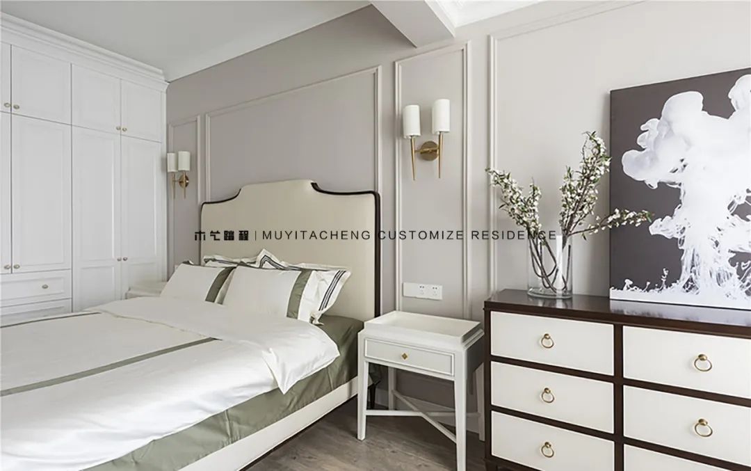 重庆渝北区两江新宸轻奢优雅家居设计丨中国重庆丨木艺踏程全屋定制-32