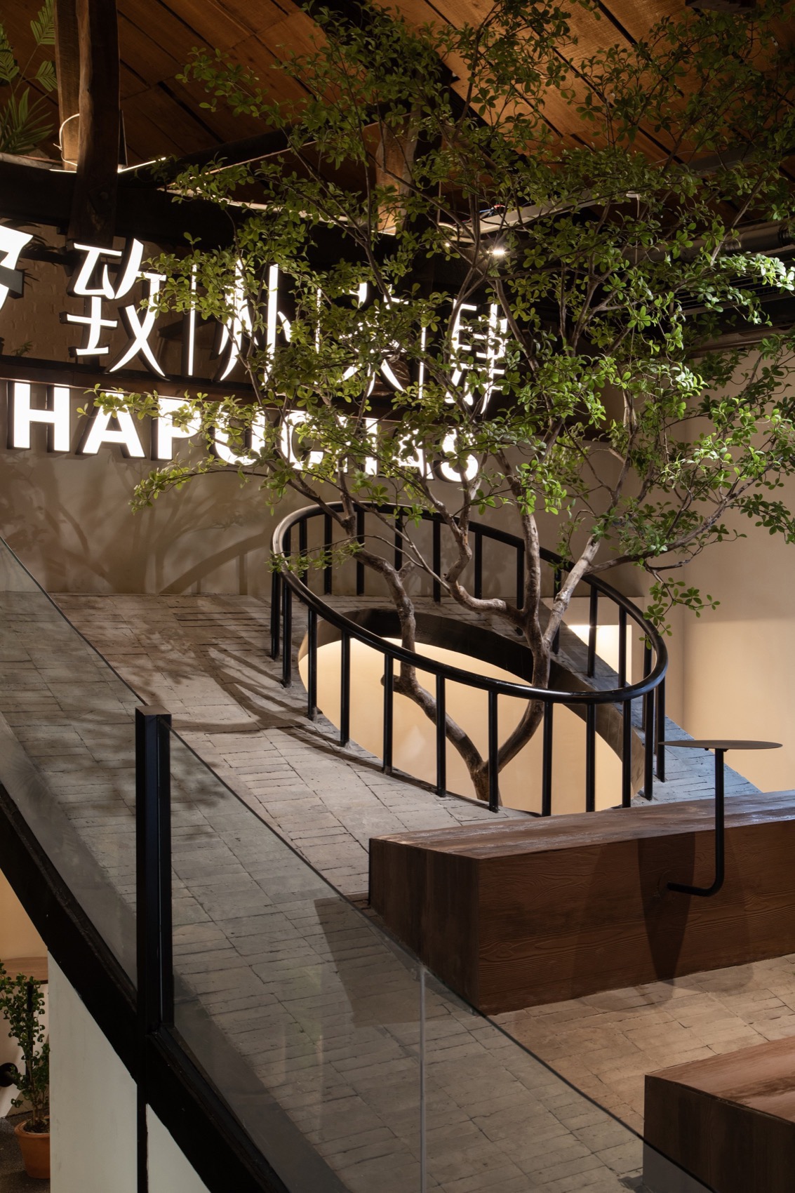 致朴茶肆丨中国太原丨斑斓空间设计-25