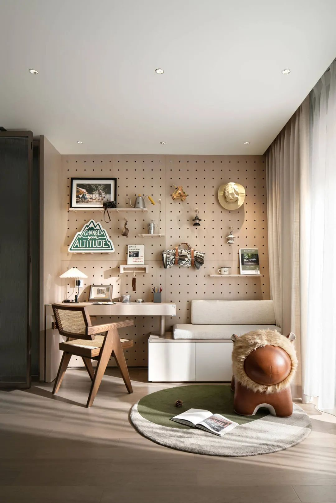 现代 120㎡原木风私宅-22