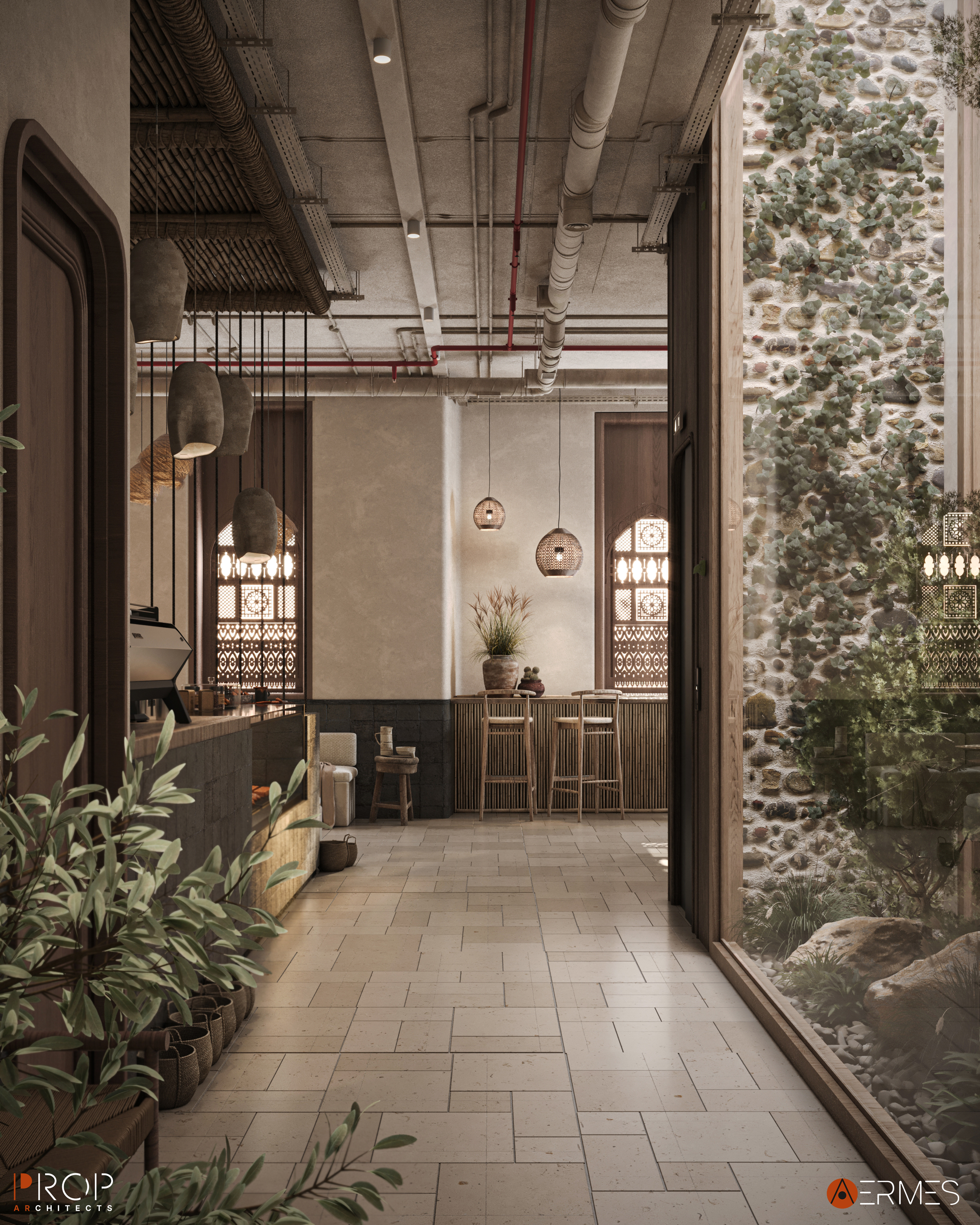 瑞特咖啡馆丨沙特阿拉伯丨PROP & AERMES ARCHITECTS-7