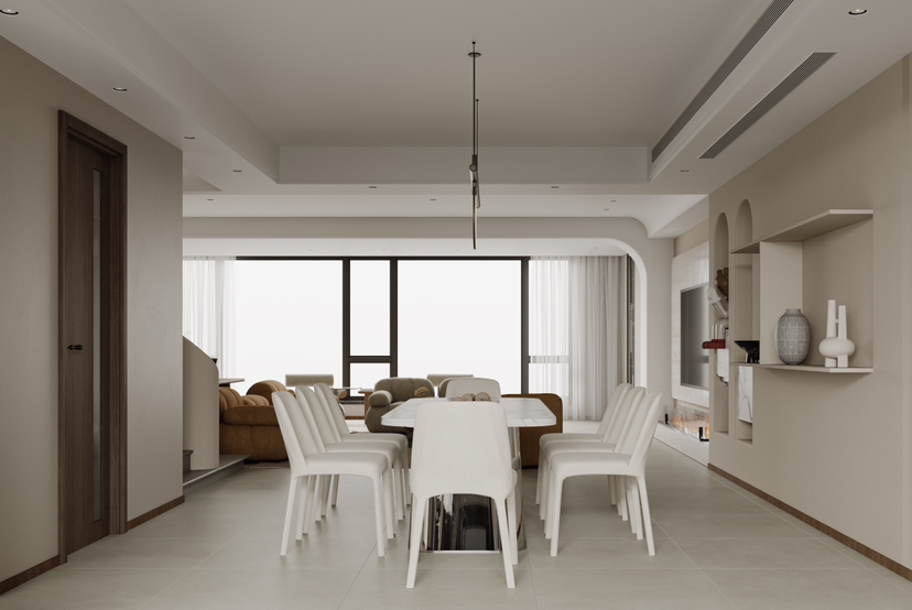 诧寂风客餐厅设计-9