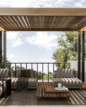 户外屋顶露台丨KA Architects