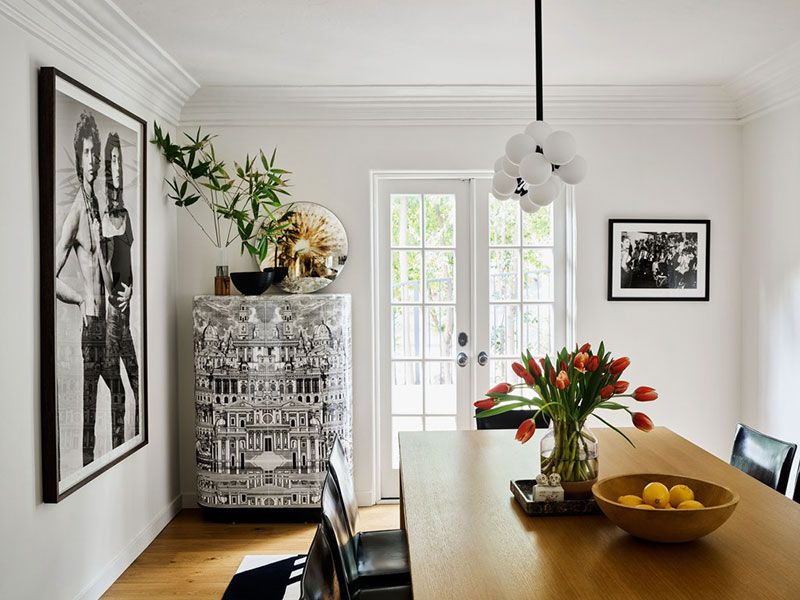 加州百年老宅的艺术盛宴 | 时尚造型师与音乐家的非凡之家-5