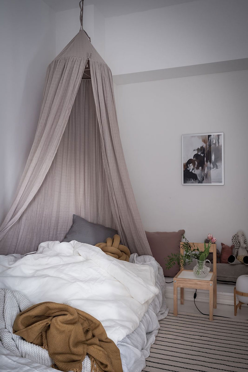 梦幻北欧公寓，轻盈柔美的纺织品设计-16