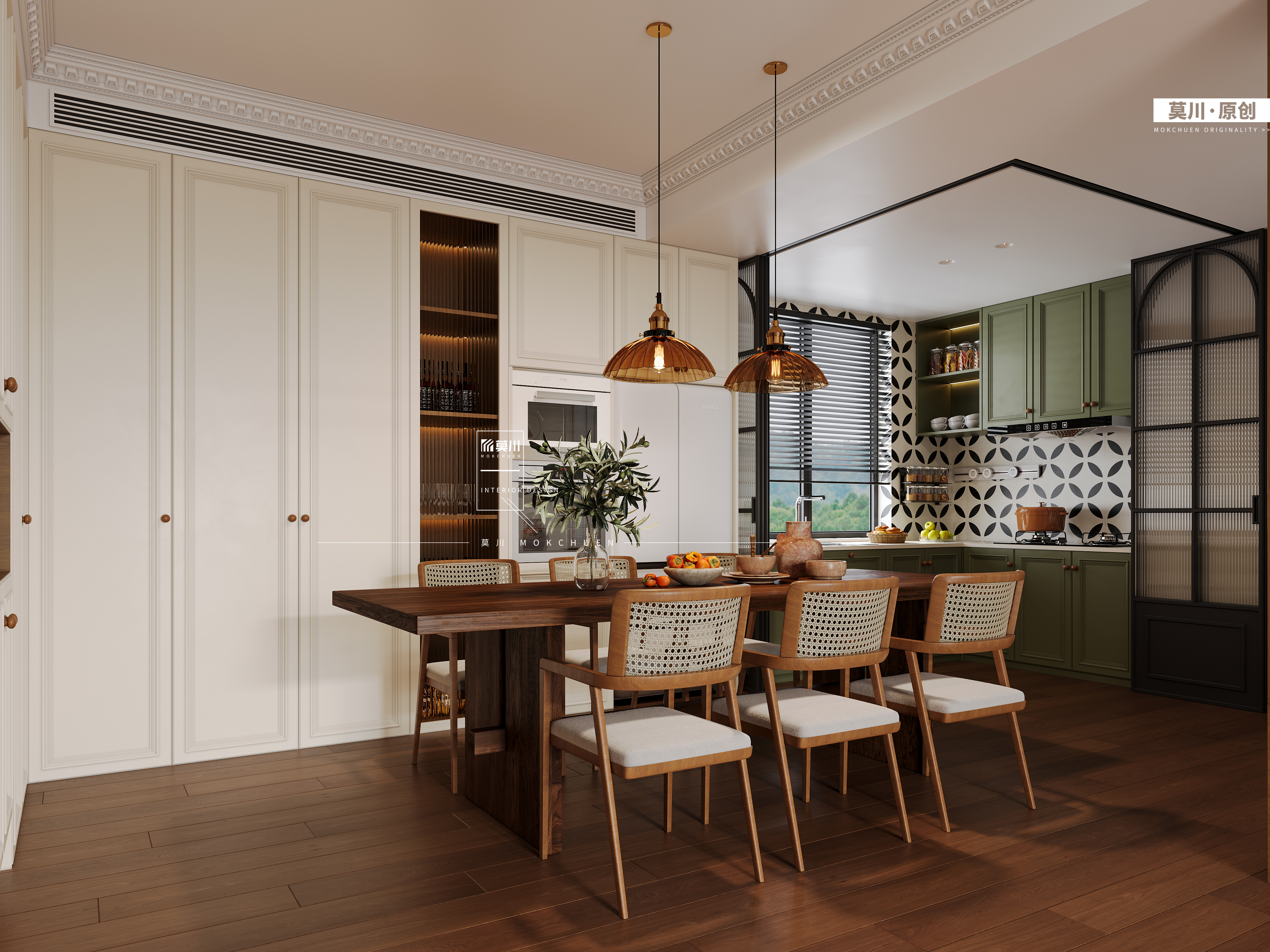 临海揽山，美式中古风格，美到心坎上-3