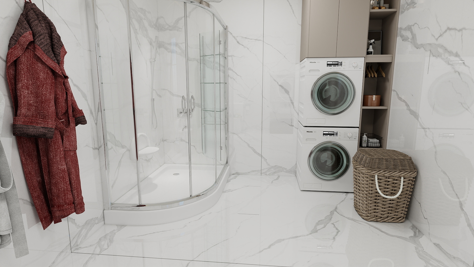 Modern 155 sqm Apartment Interior Design-9