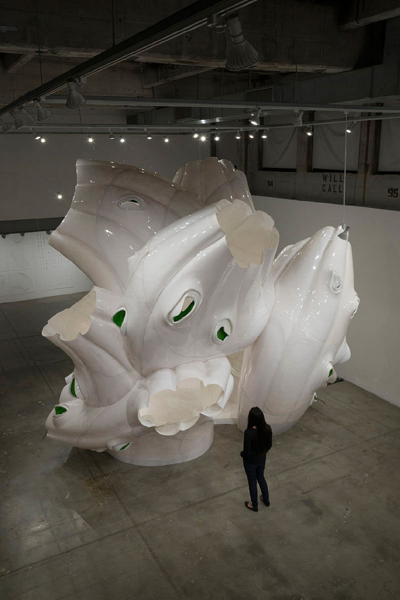 “Apertures”壳结构装置丨美国洛杉矶丨Herwig Baumgartner和Scott Uriu-39