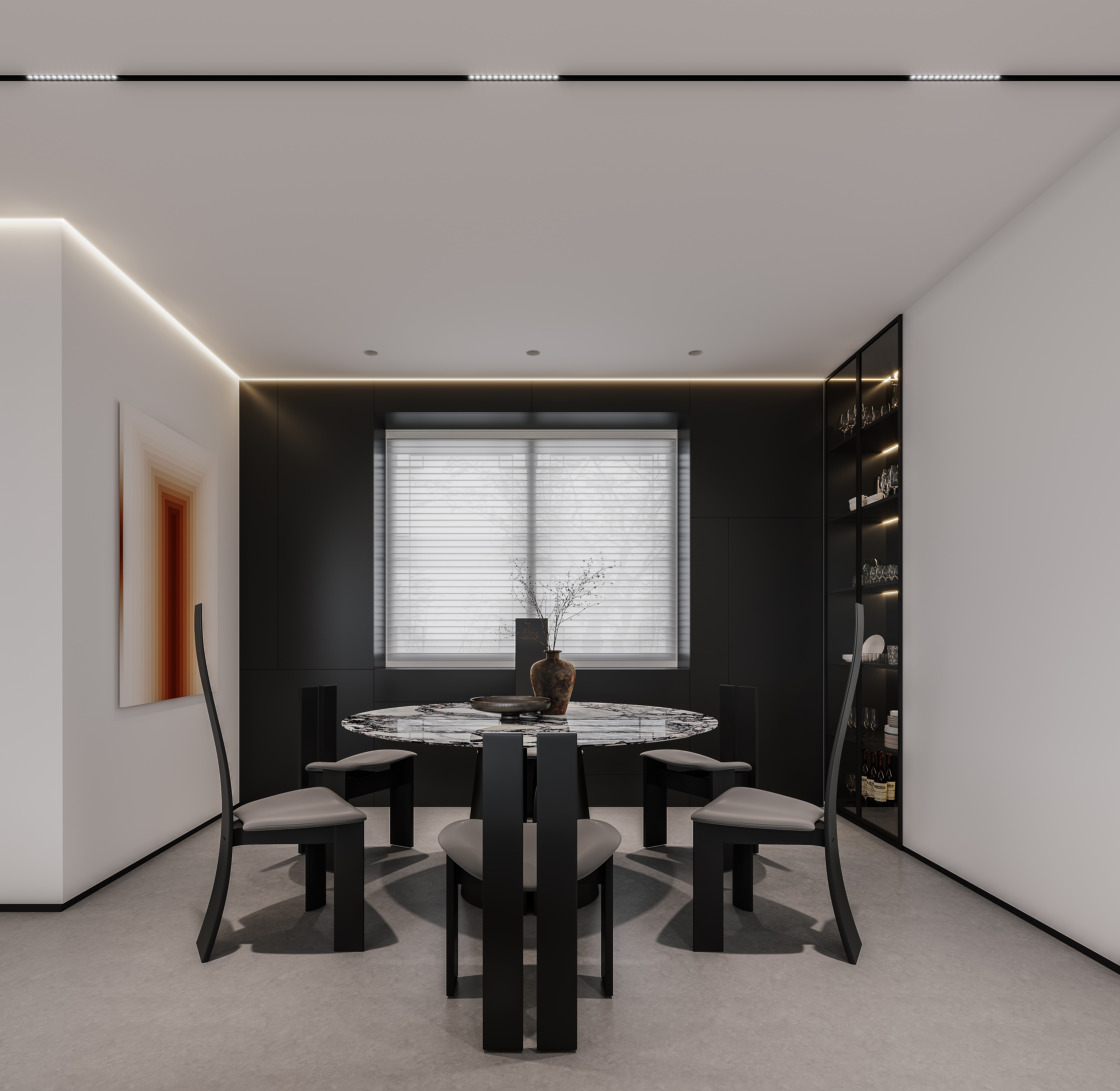 室内现代简约、客厅-7