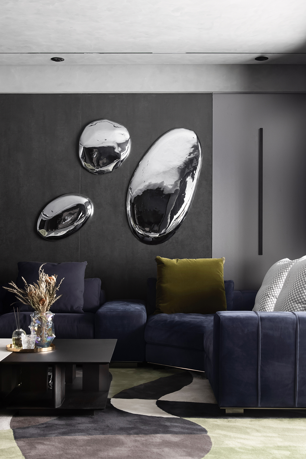 广西中海天钻大平层丨中国柳州丨上海诺纳建筑装饰设计有限公司,佛山舍田营造软装设计有限公司-8