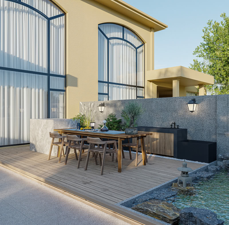 贵阳恒大新世界 800 平米别墅中式风格设计丨中国贵阳丨贵州諾克设计有限公司-21