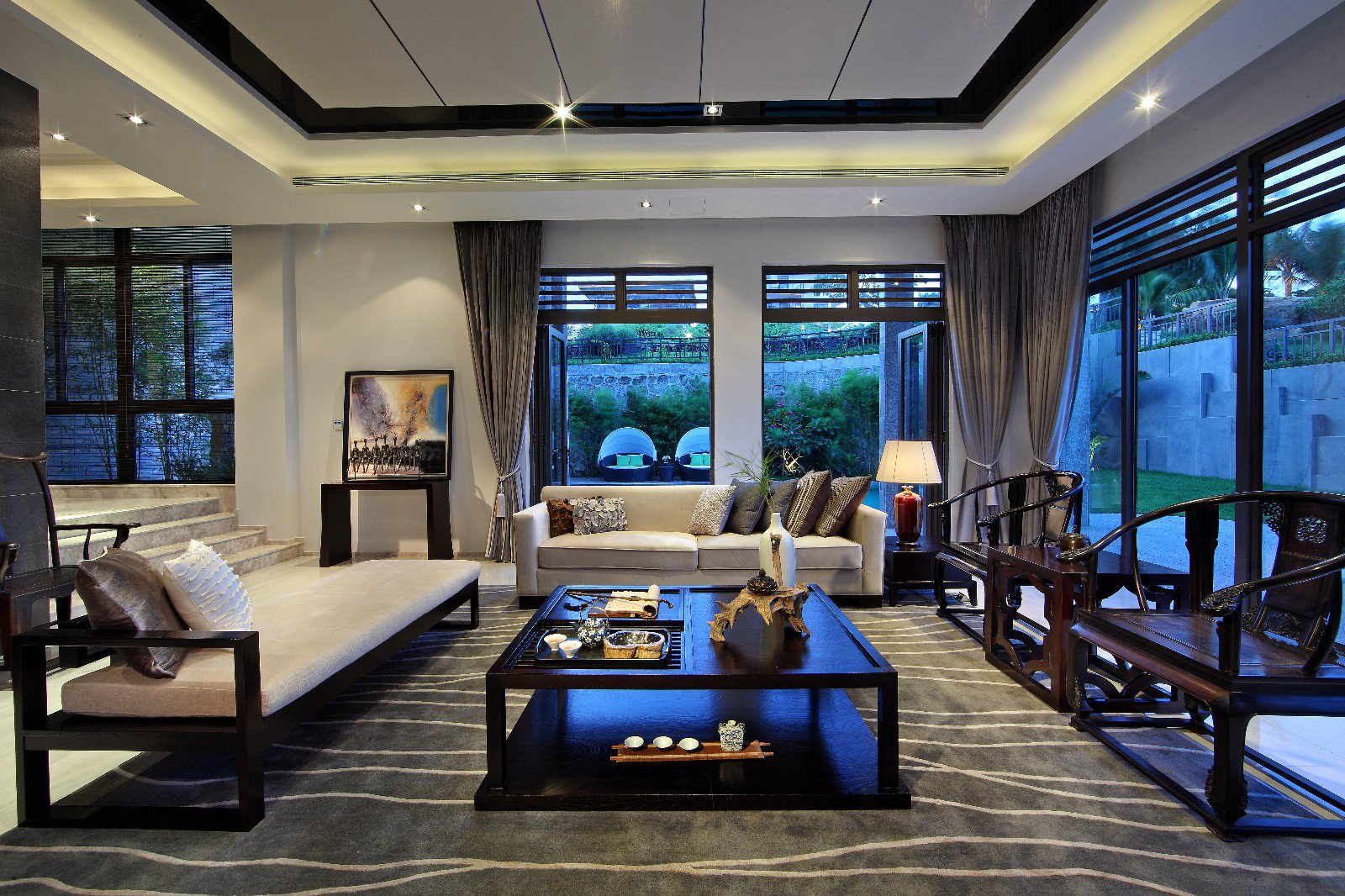 525m²中信·海南龙潭岭C29别墅  尚策室内设计-9