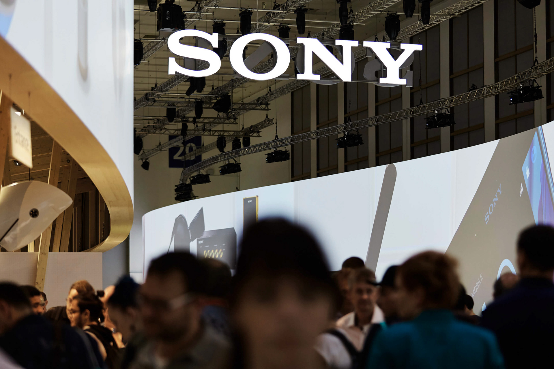 索尼国际电子消费品展览会展位-7