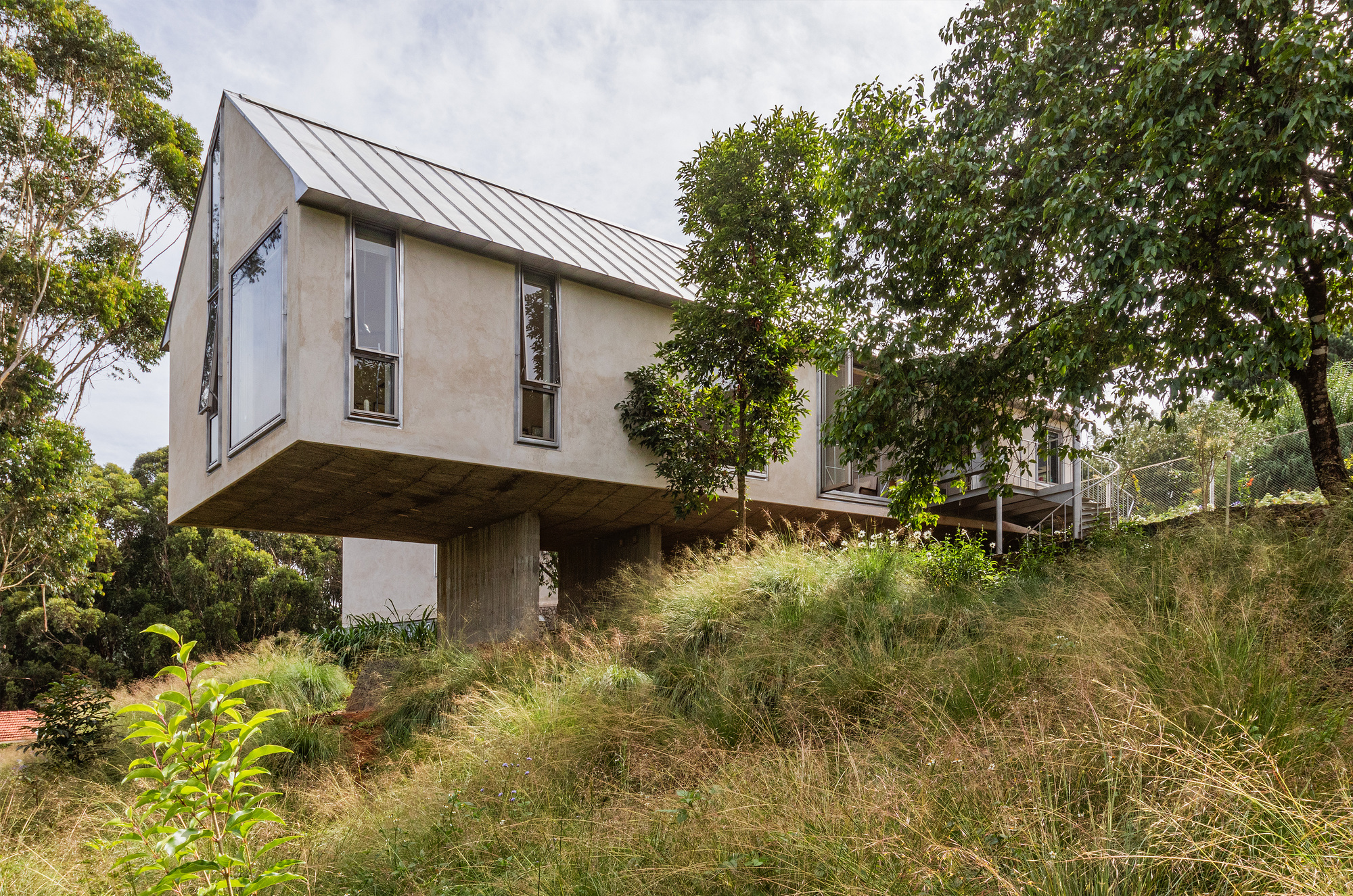 尼尔吉里的野草屋丨印度丨Mathew and Ghosh Architects-19