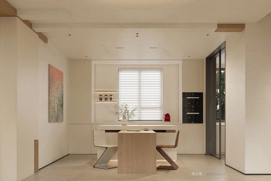 现代原木风世贸铜雀台别墅设计-44