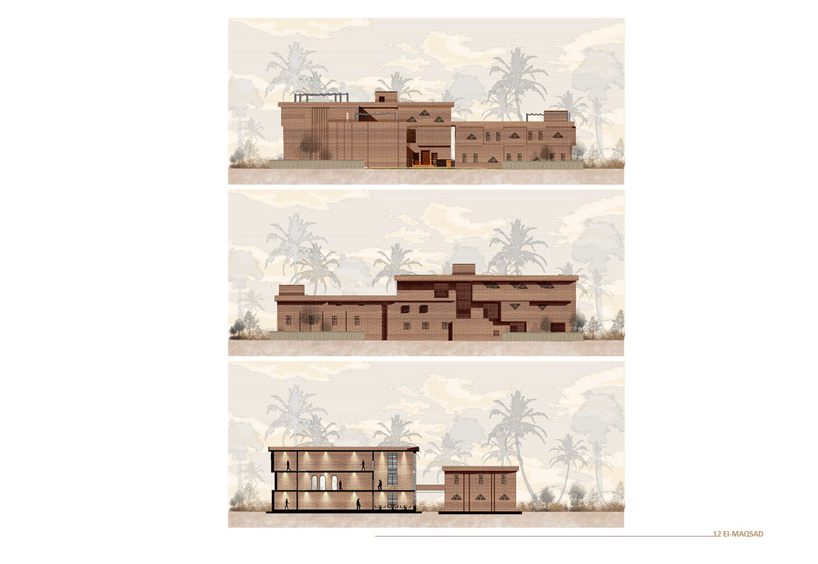 ELMAQSAD 文化中心丨埃及阿斯旺丨farouk hossney-18
