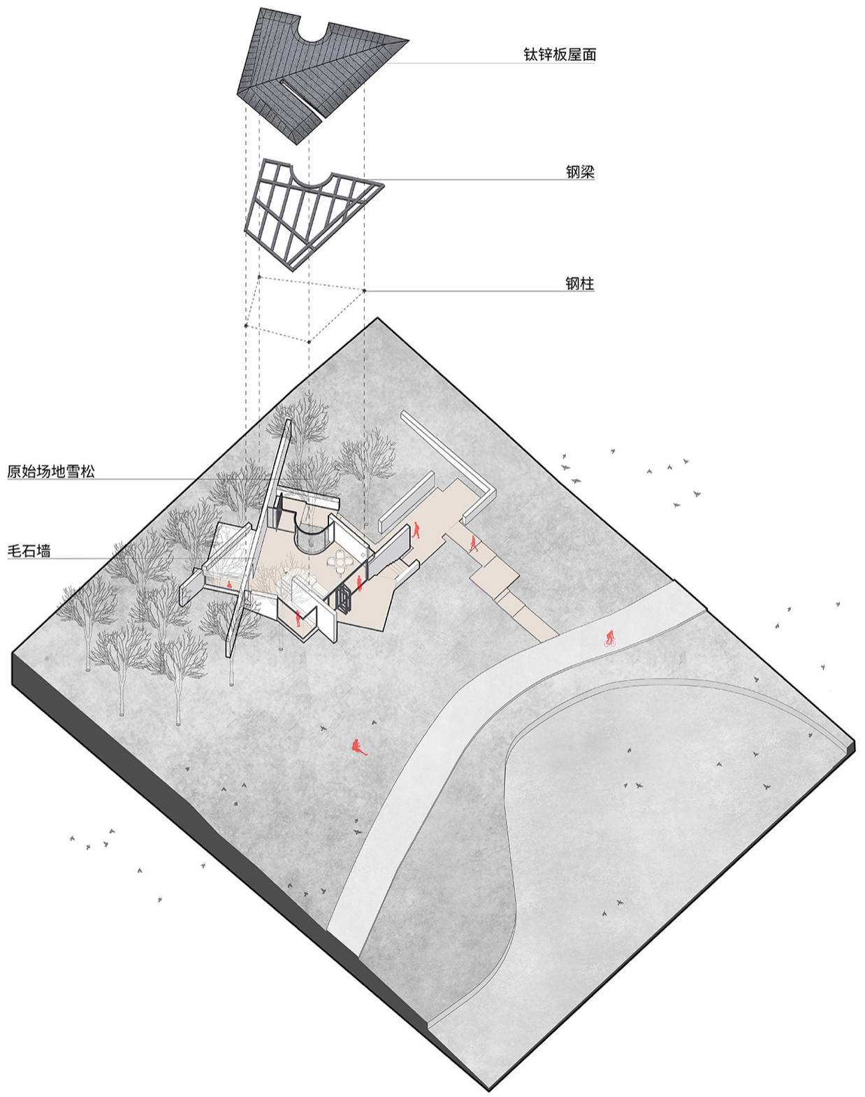 荣成桑干河植物园绿景茶室丨中国威海丨艺合境建筑设计事务所-57
