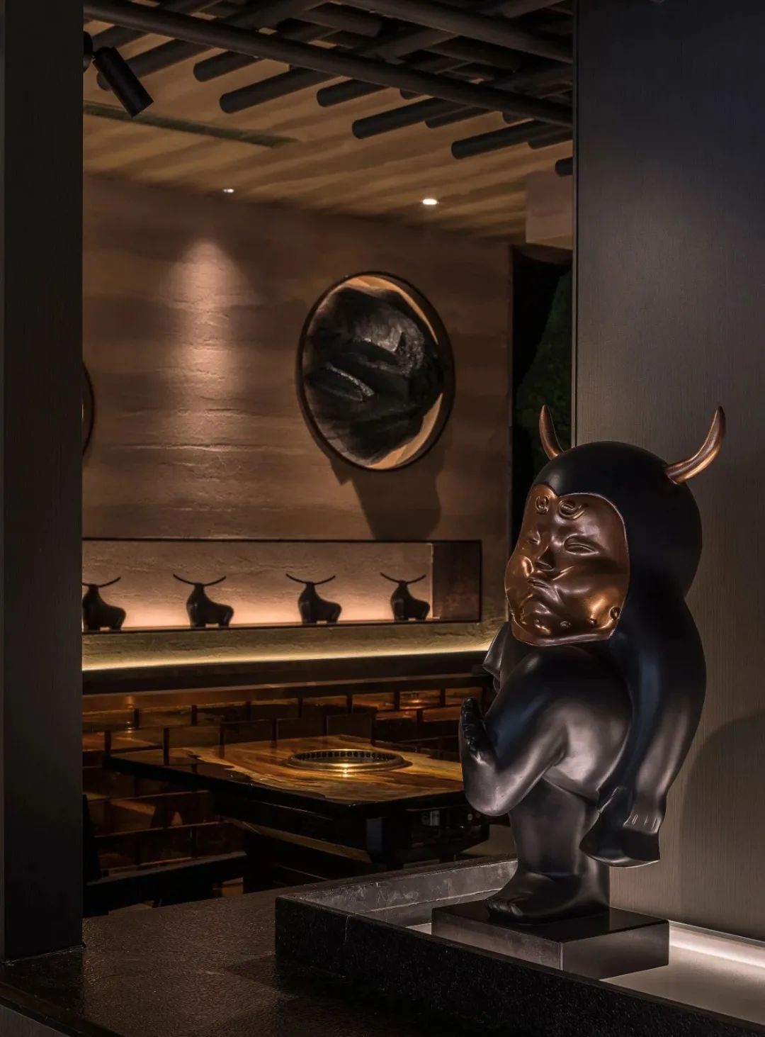 水墨藝術黑牛の店丨中国沈阳丨大未 HK 设计-43