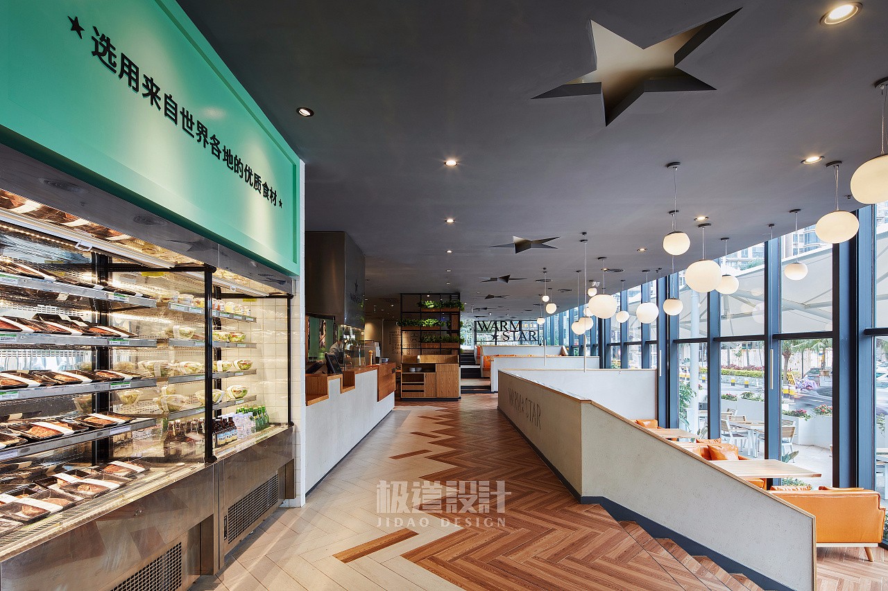 沃星厨牛排·轻食餐厅  极道设计-5