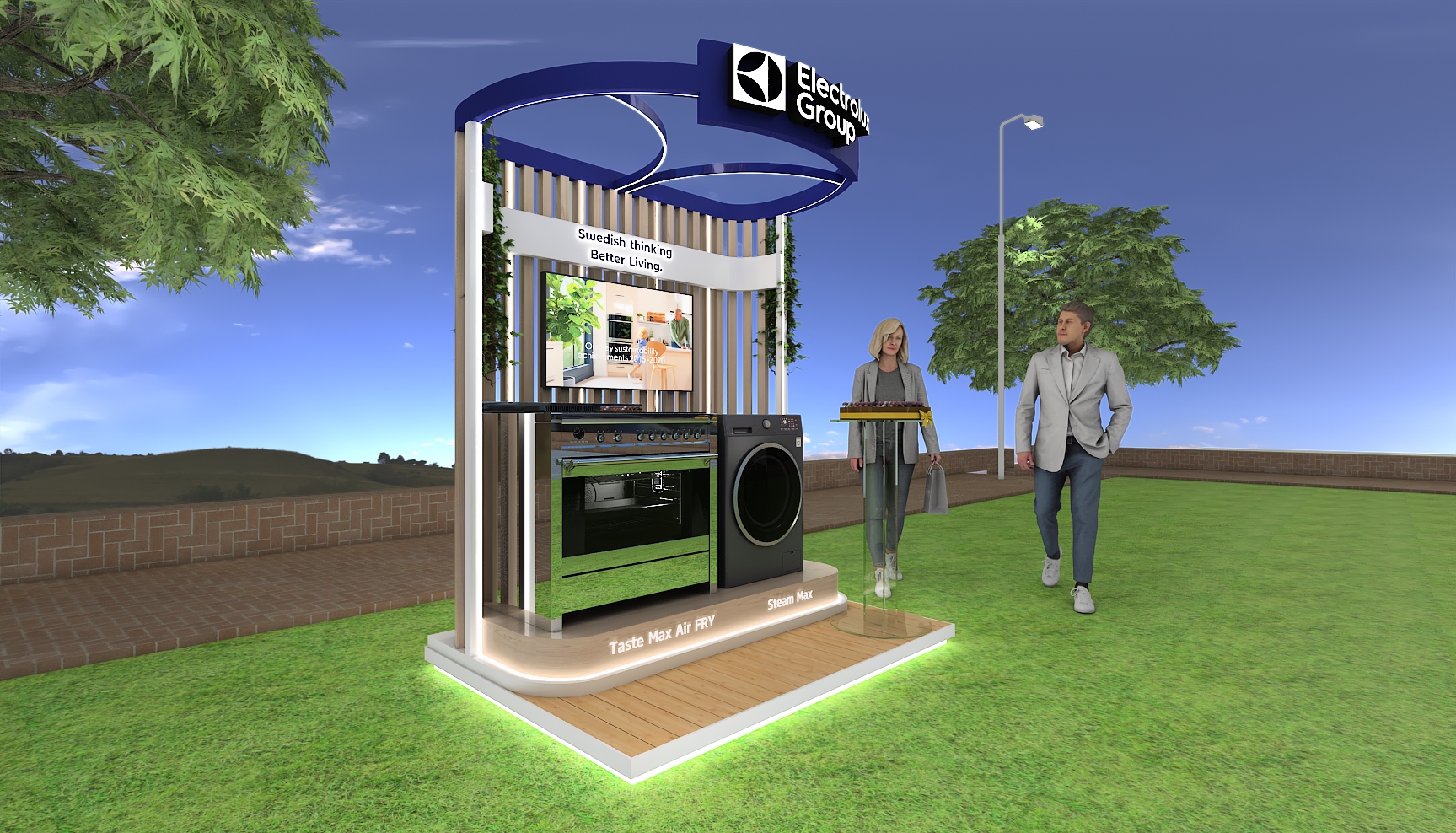 Electrolux Group - kiosk In Embasy Swedish-4