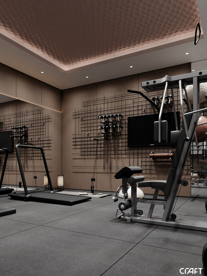 家庭健身房设计-13