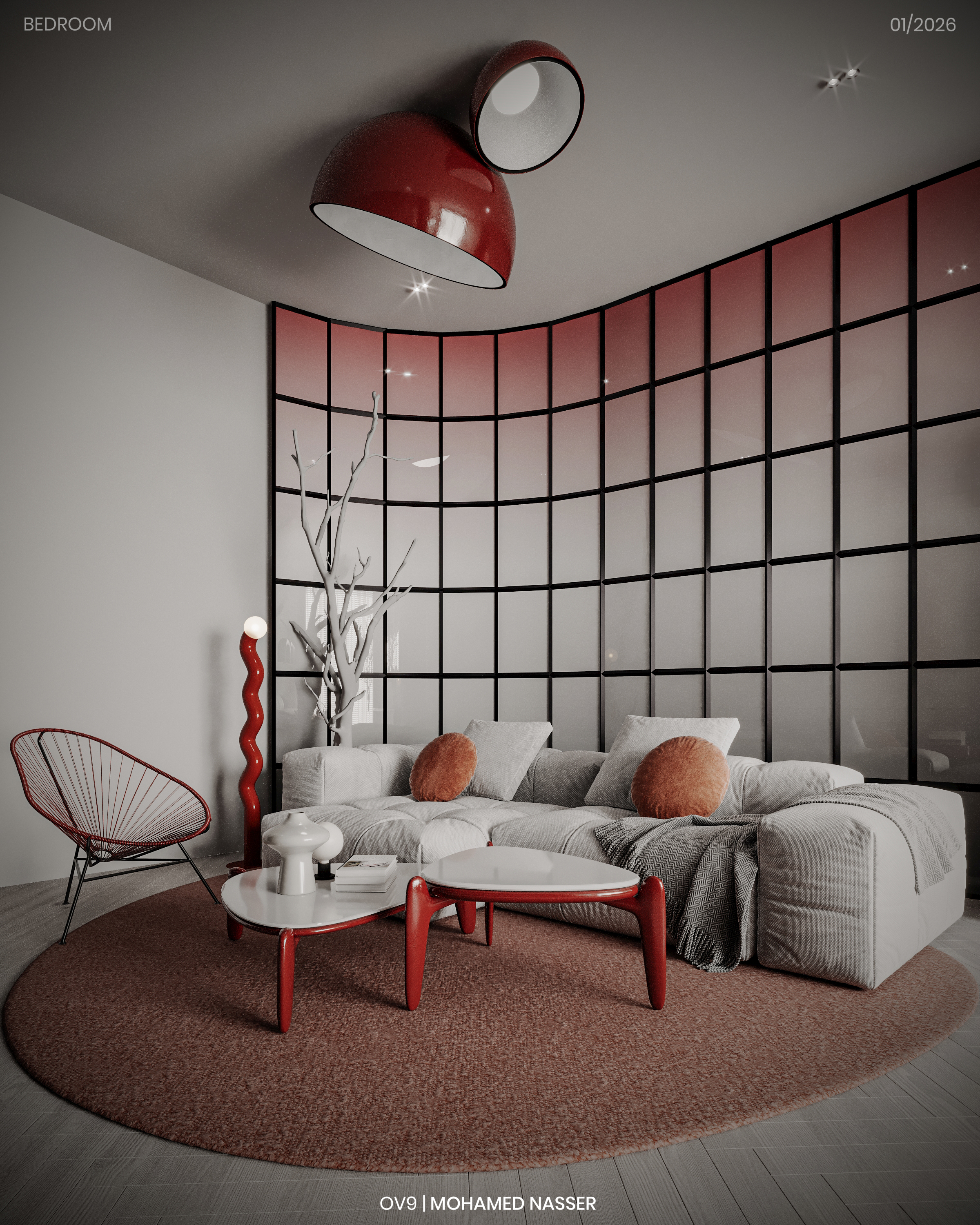 现代卧室设计-13