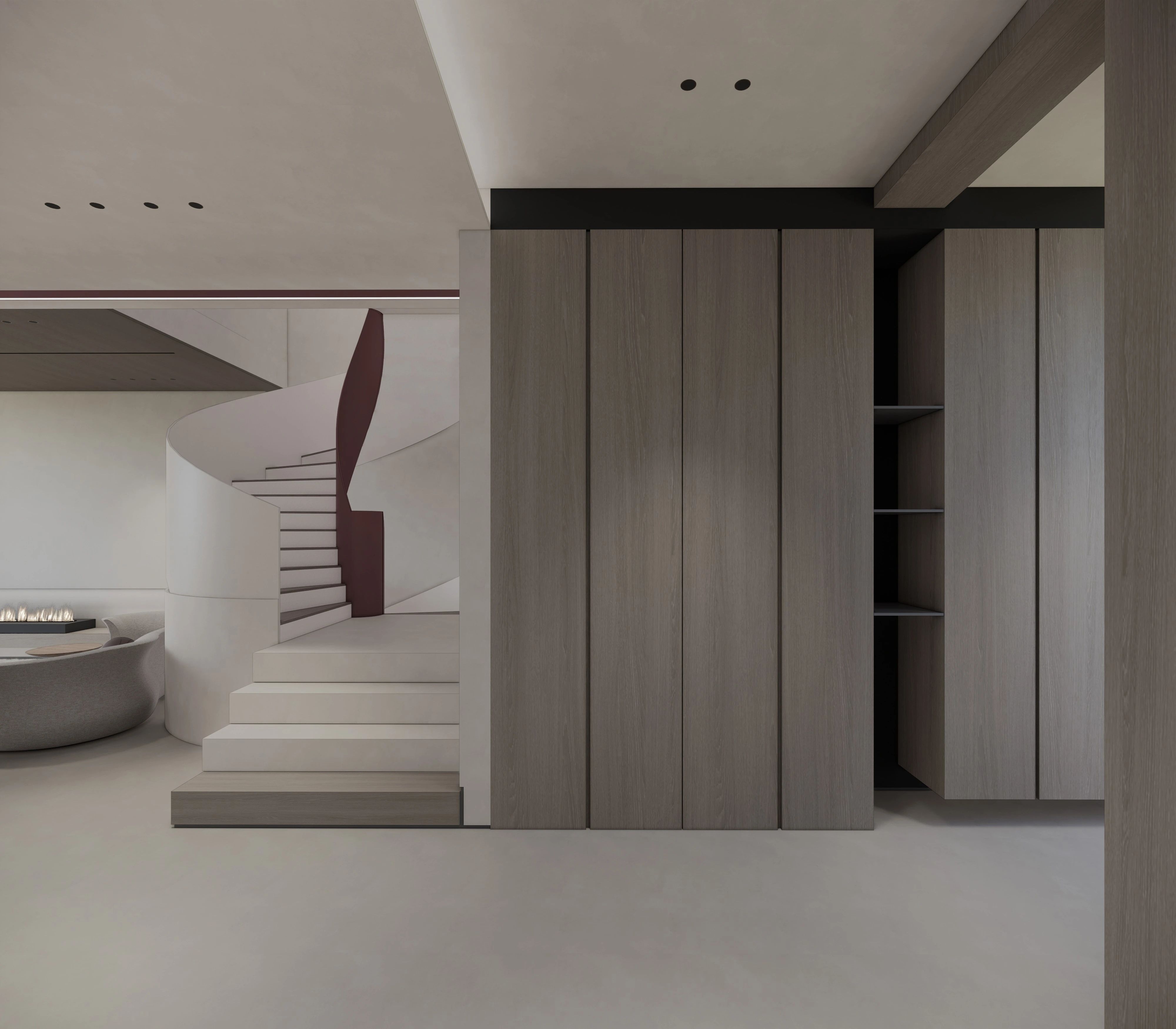 湖州天玺别墅 · 简约叠层设计,打造亲密家庭空间丨中国湖州丨观屿空间设计(浙江)有限公司-14