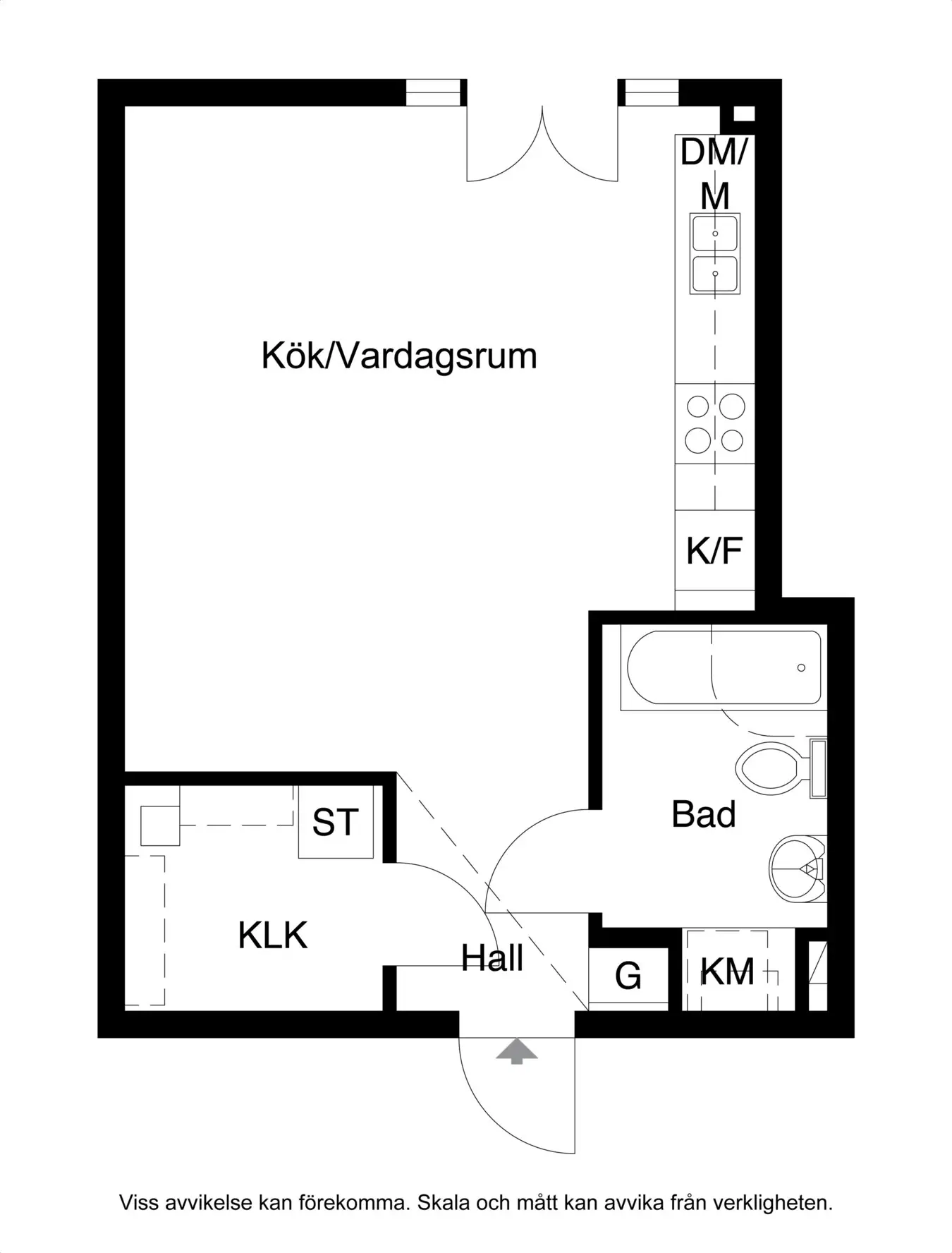 38m²小公寓巧妙设计，步入式衣橱成亮点-11