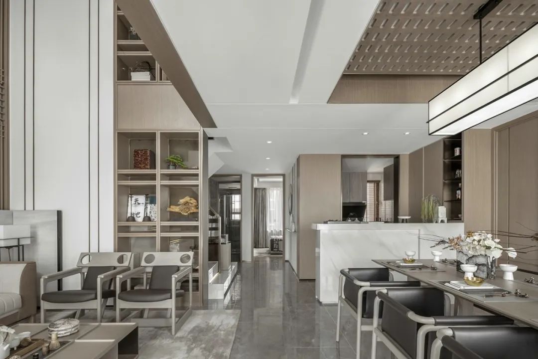 新中式家居设计 | 素雅风雅，演绎传统与现代交融之美-71