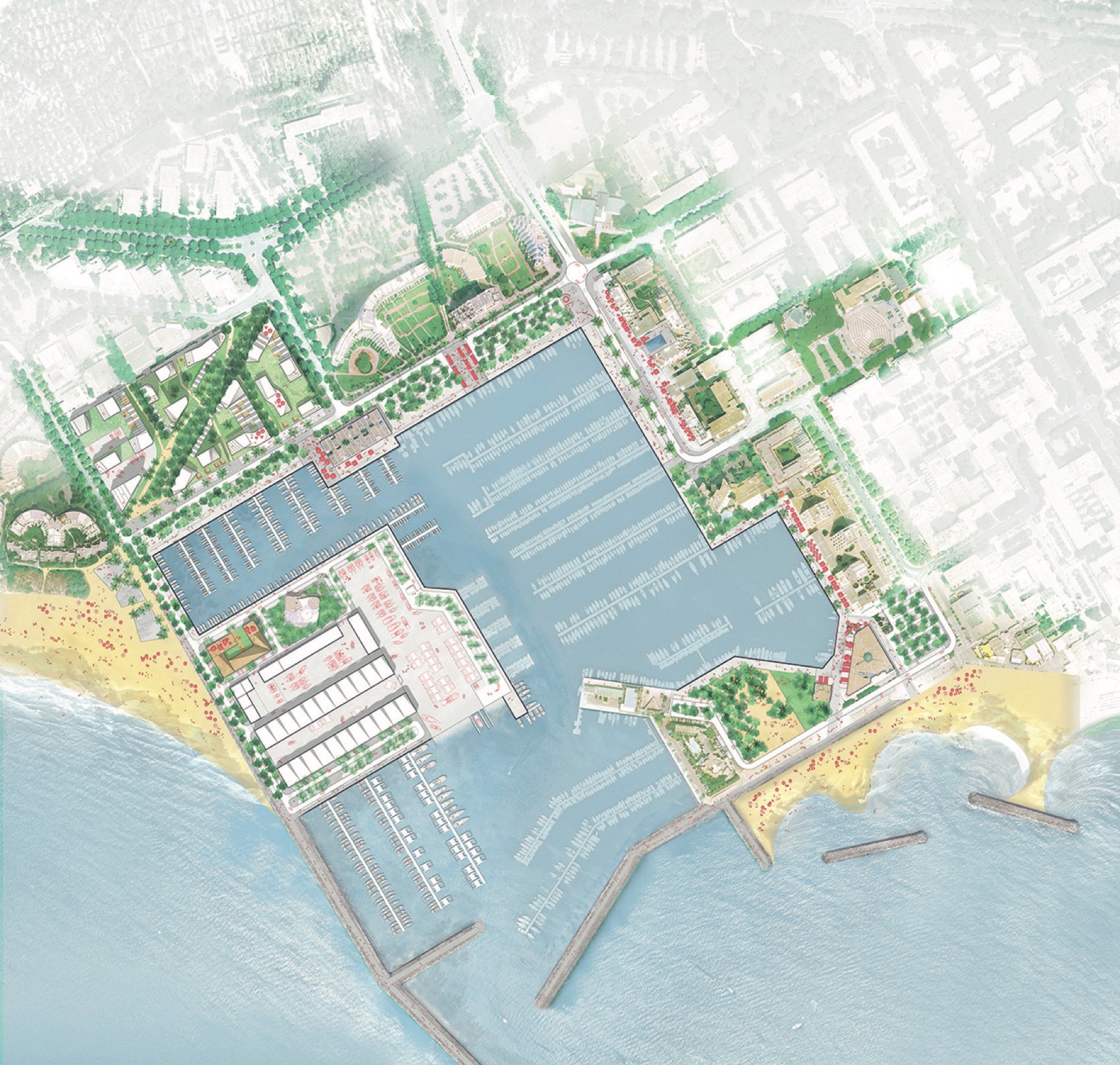 La Ballade 滨海区域规划丨法国丨Agence Leclercq Associés-64