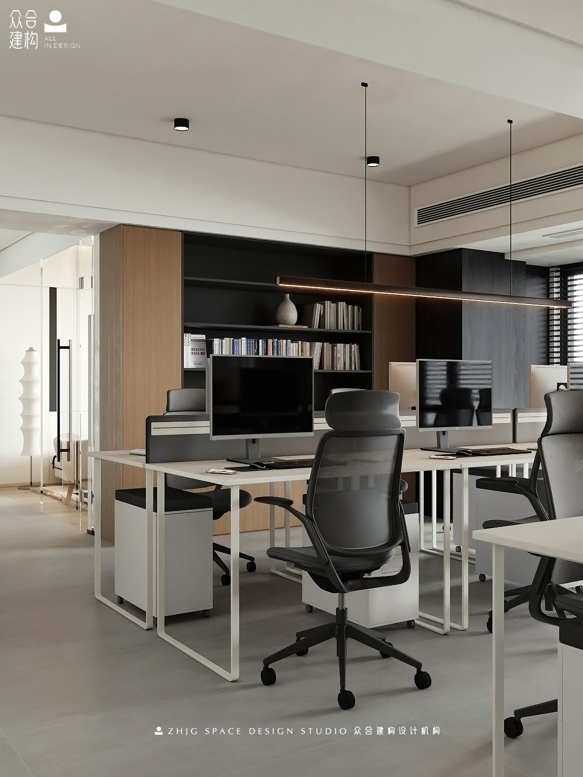 众合建构｜湘江峰汇办公室-7
