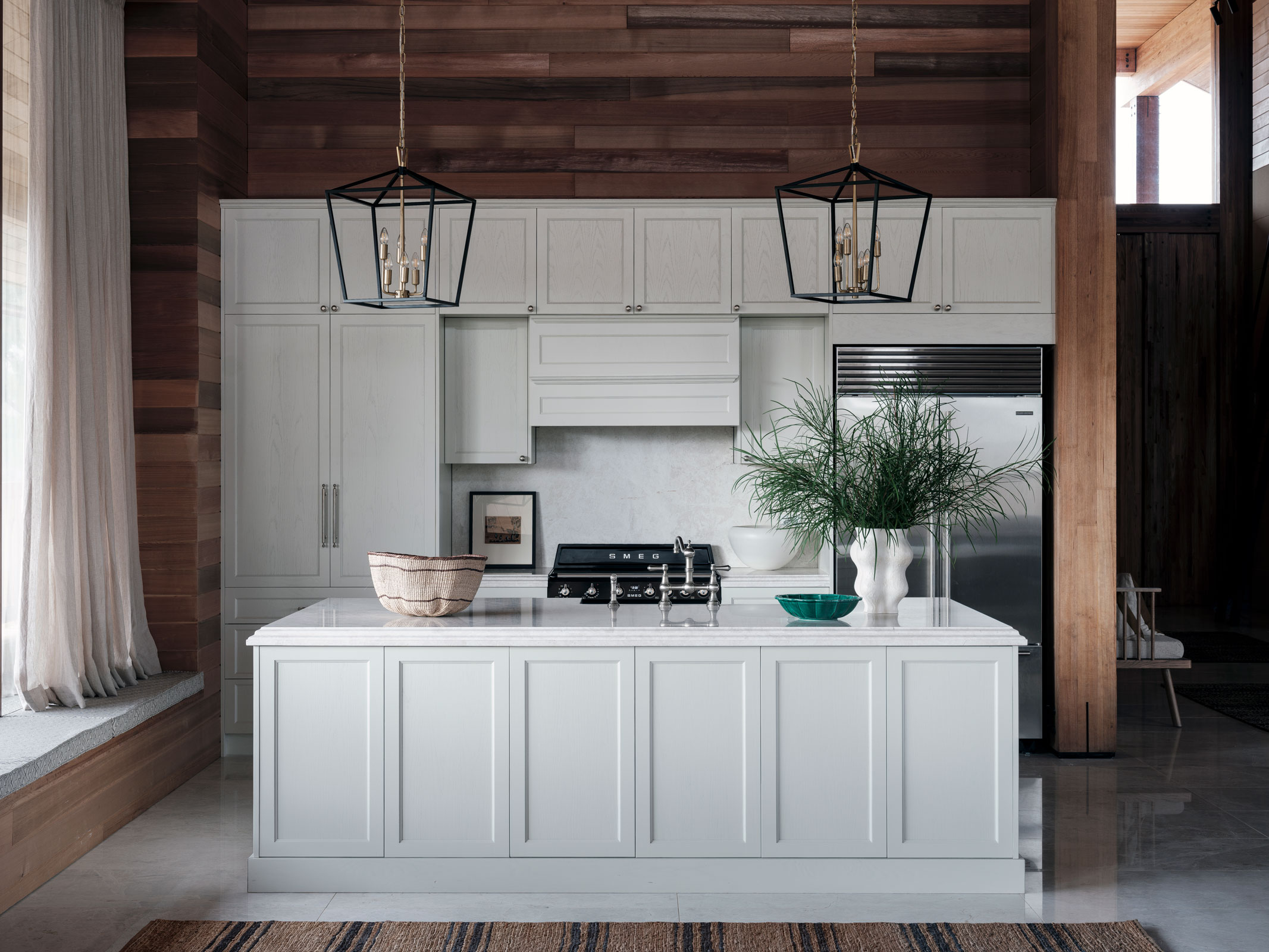 山丘景观中的豪华农舍丨澳大利亚丨Linda Habak Design-10