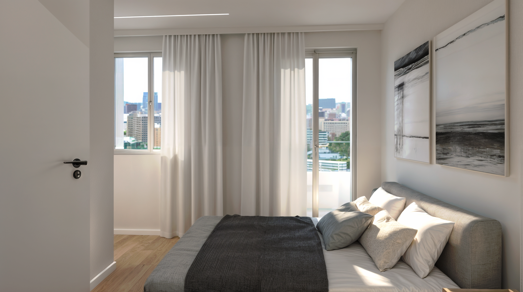 现代住宅建筑的样板公寓-12