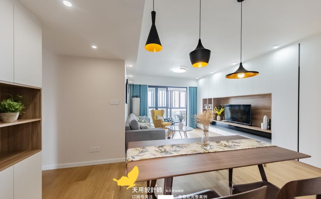 116 平北欧风三房 | 温馨舒适,橙蓝对比色增添惊喜-23