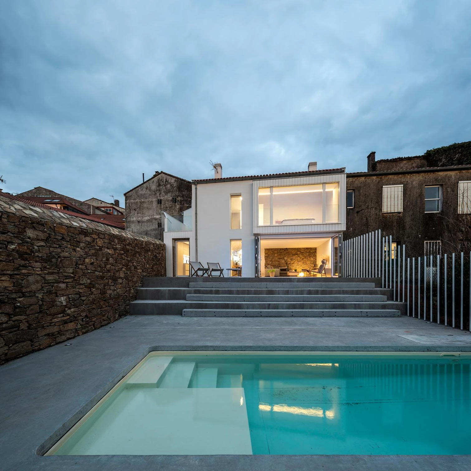 圣地亚哥住宅改造丨西班牙拉科鲁尼亚丨加利西亚建筑事务所-9