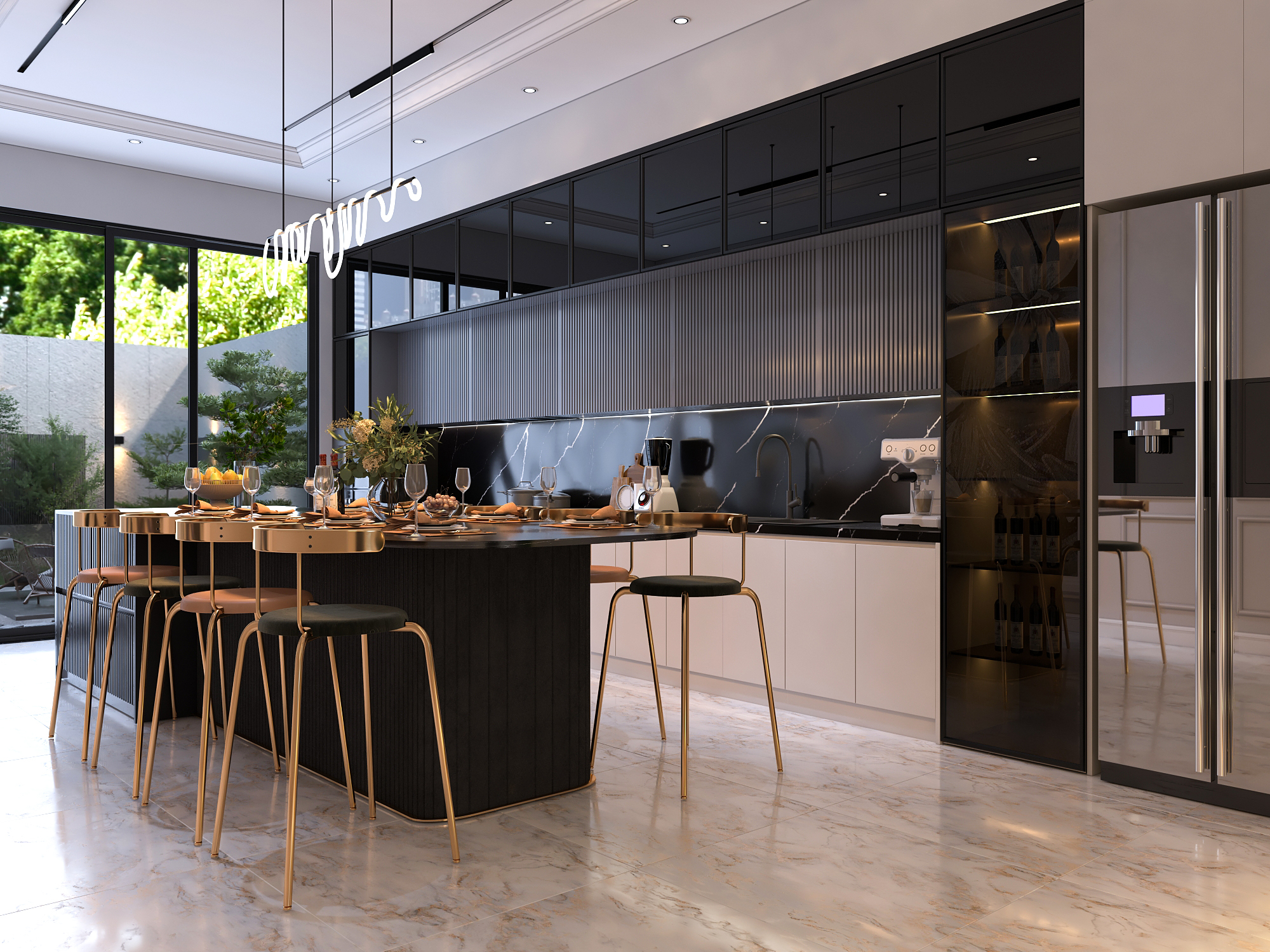 新古典主义室内装饰丨越南-16