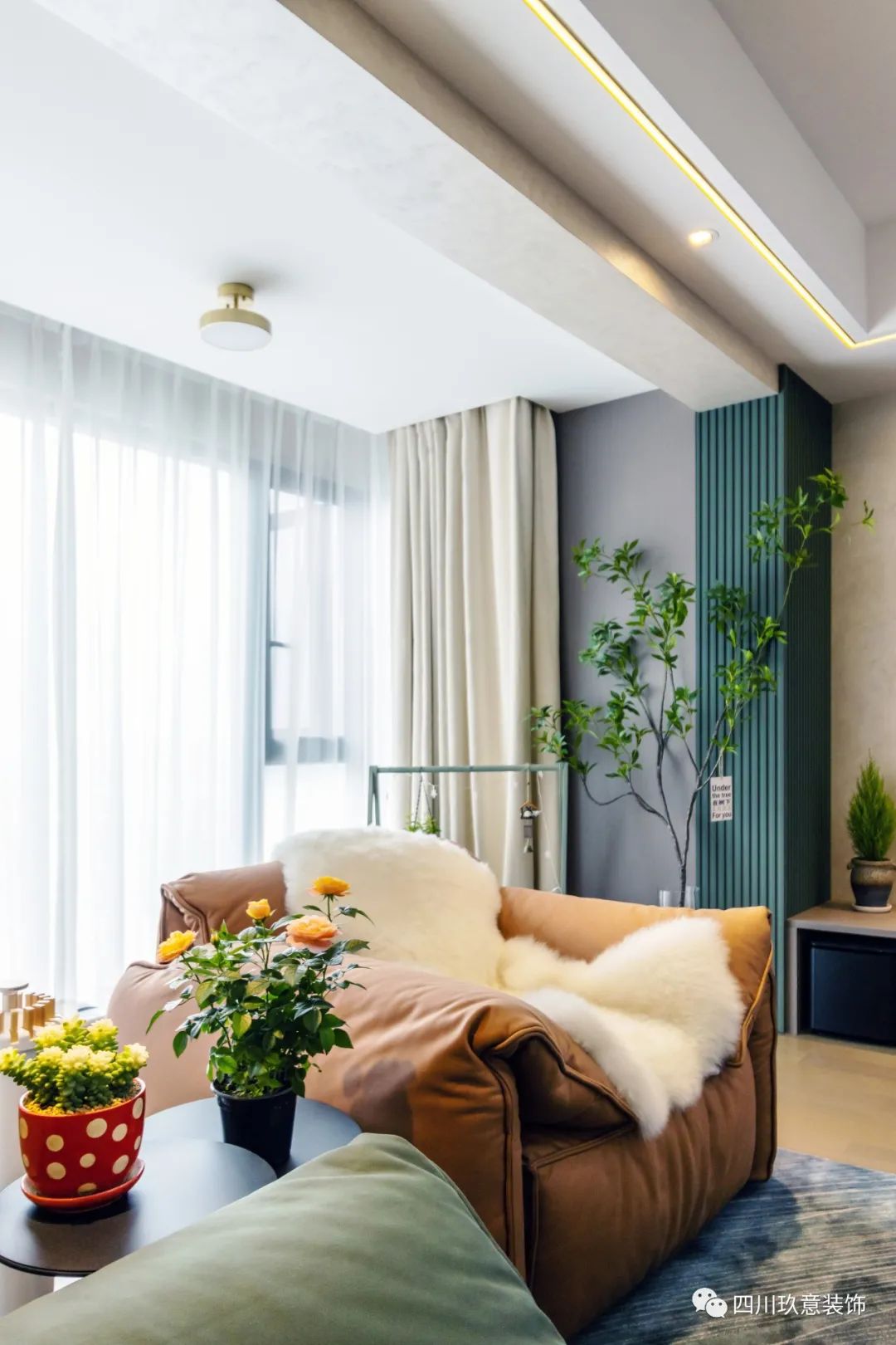 同森锦熙 120㎡现代简约家居丨中国成都丨玖意装饰-39