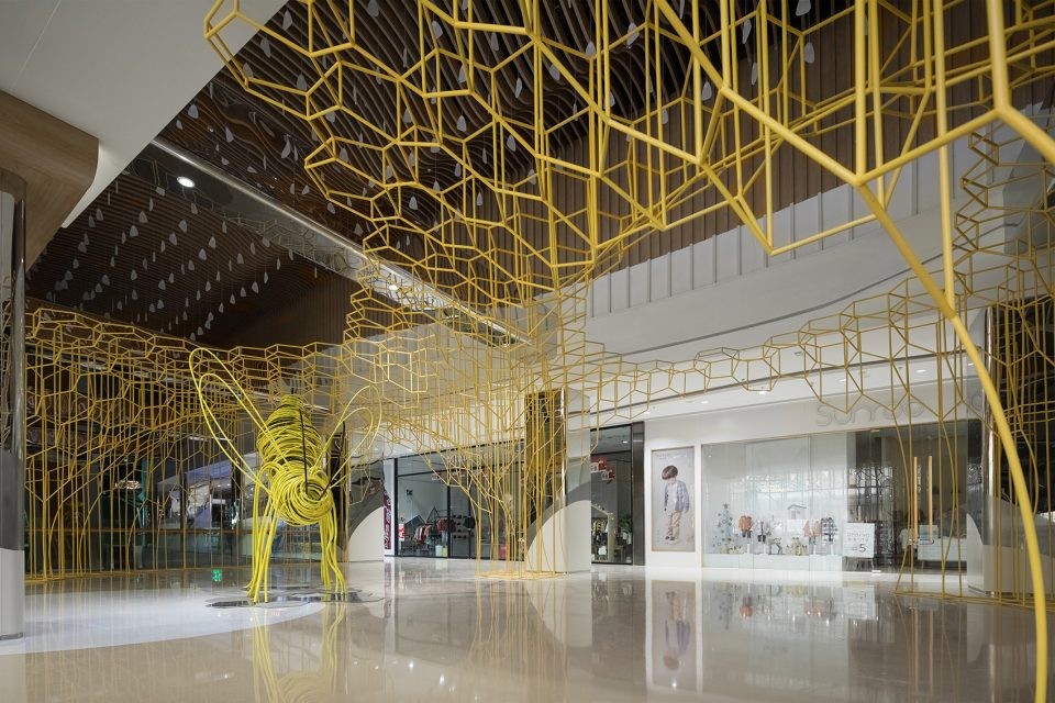 深圳蜂巢大型艺术装置：哲外艺术设计-9