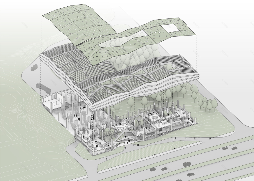 咖啡生产厂Meama丨Khmaladze Architects-47