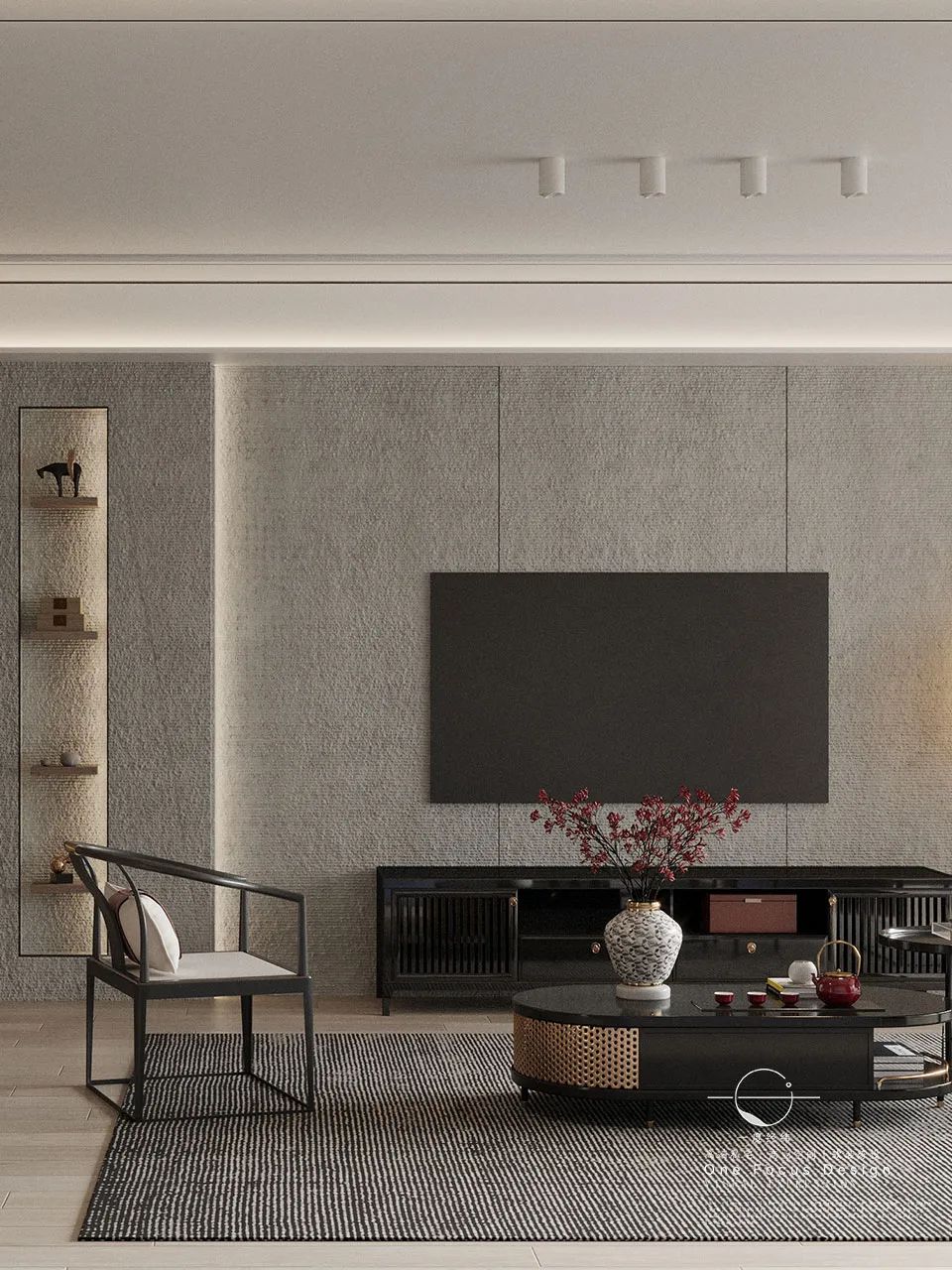 墨雅新中式住宅丨中国深圳丨一度经纬-15