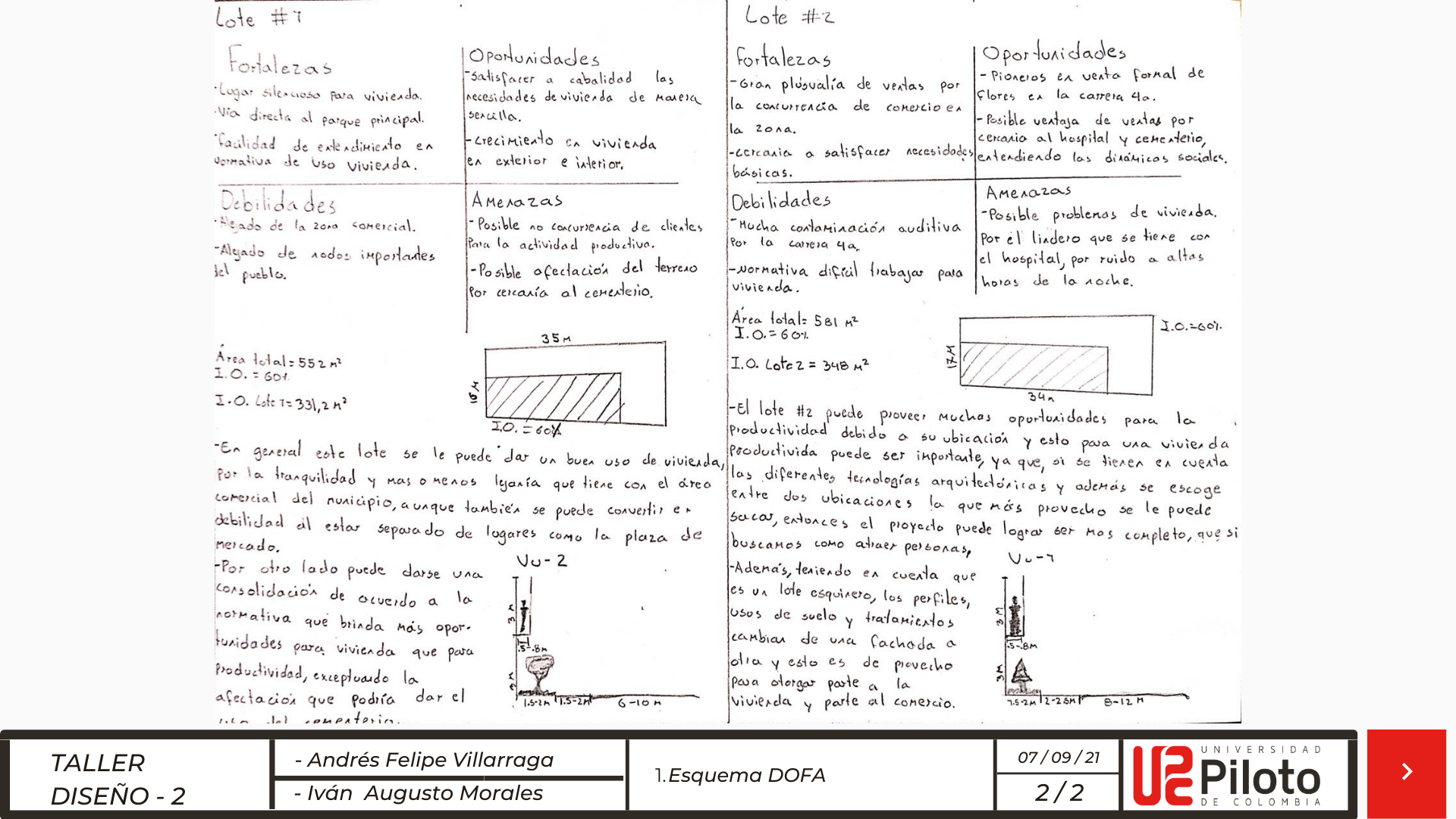 PROG. ARQUITECTÓNICO DIS. II 2021 - II-3