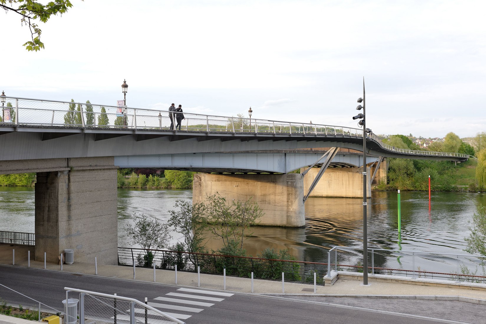 Dietmar Feichtinger塞纳河人行天桥丨法国丨Dietmar Feichtinger Architectes-19