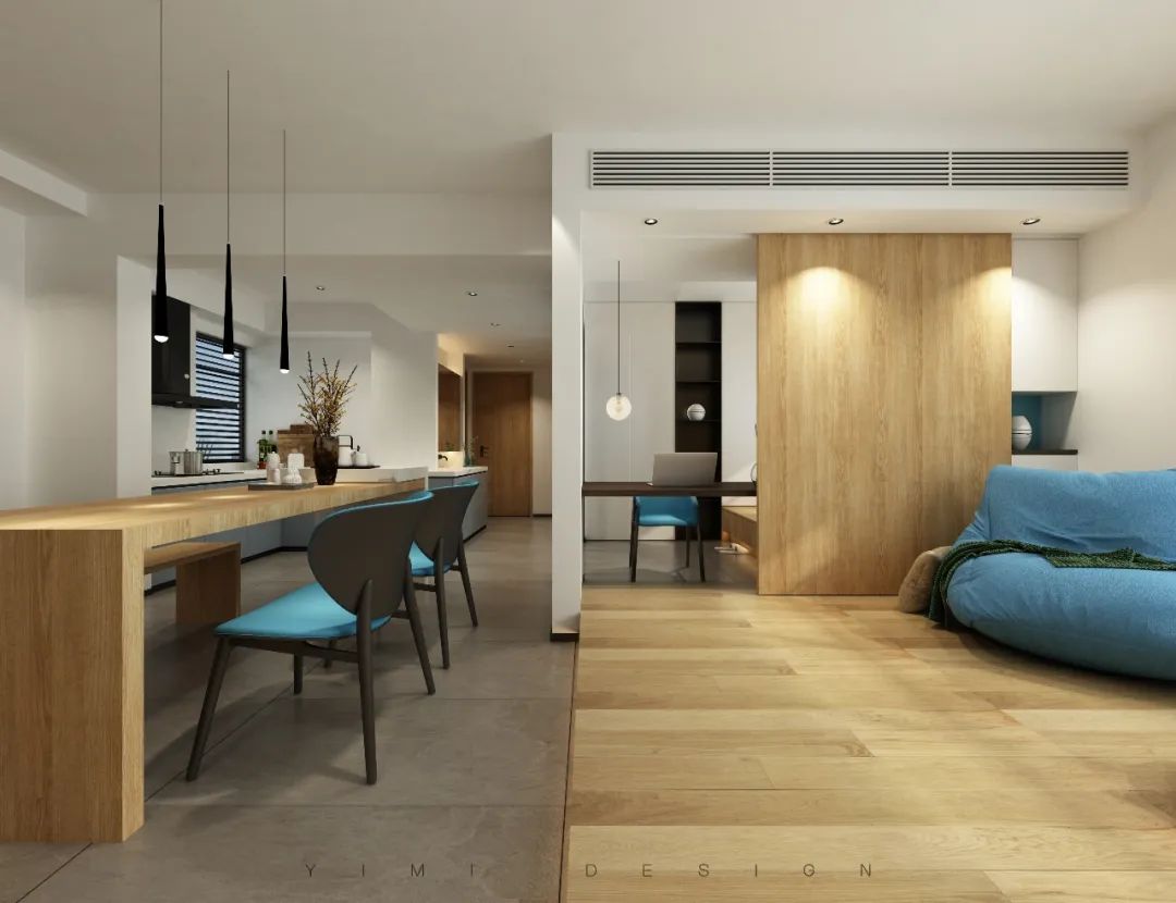 广州薛宅 | 简约原木,亲子互动的空间设计-37